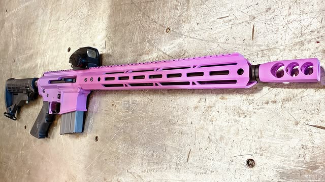 Red Accent Pistol Build
